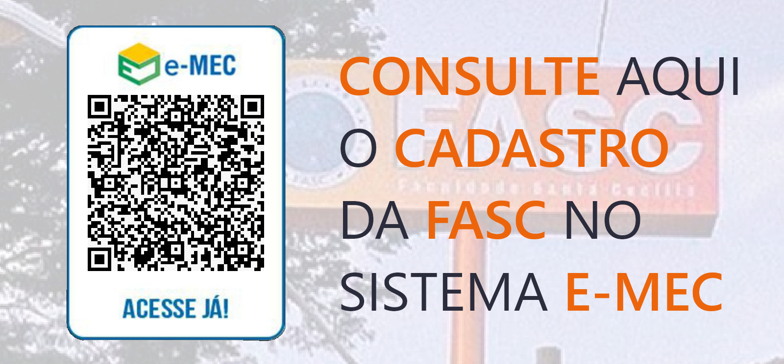 Banner FASC E-MEC